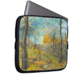 Golden Herbst in einem Eichenhain Laptopschutzhülle (Vorne Rechts)