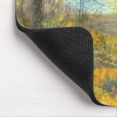 Golden Herbst in einem Eichenhain Mousepad (Ecke)