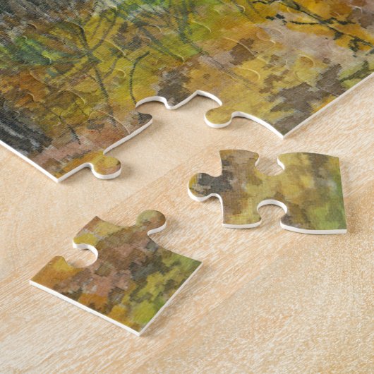 Golden Herbst in einem Eichenhain Puzzle (Seite)