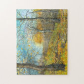 Golden Herbst in einem Eichenhain Puzzle (Vertikal)