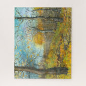 Golden Herbst in einem Eichenhain Puzzle (Vertikal)