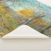 Golden Herbst in einem Eichenhain Sherpadecke (3/4)