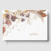 Golden Herbst Wedding Berries ID655 Gästebuch (Vorderseite)