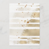 Golden Herbst Wedding Berries ID655 Menükarte (Rückseite)