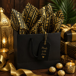 Golden Heritage Tribal Seidenpapier