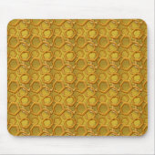 Golden Hexagons Mousepad (Vorne)