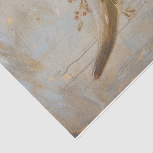 Golden Highlander Cow Seidenpapier (Ausschnitt)