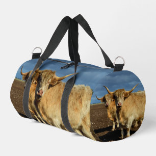 Golden Highlands: Die Gnade der rehfarbenen Kühe Duffle Bag