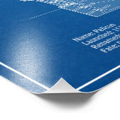 Golden Hind - Schiffskollektorpläne ABD Fotodruck (Ecke)