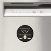 Golden Hockey Rule Magnet (In Situ (Geschirrspüler))