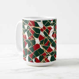 Golden Holiday Elegante Weihnachten Tasse
