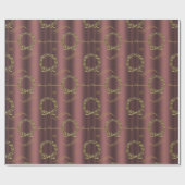 Golden Holiday Estival Jazz Geschenkpapier (Flach)