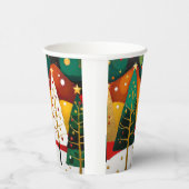 Golden Holiday Grove Pappbecher (Rechts)