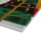 Golden Holiday Grove Schneidebrett (Ecke)
