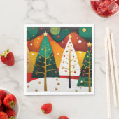 Golden Holiday Grove Serviette (Beispiel)