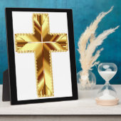 GOLDEN HOLY CROSS FOTOPLATTE (Seite)