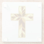GOLDEN HOLY CROSS GLASUNTERSETZER (Rückseite)