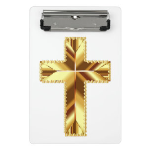GOLDEN HOLY CROSS MINI KLEMMBRETT