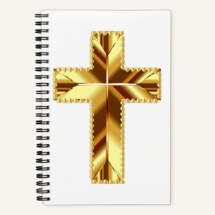 GOLDEN HOLY CROSS NOTIZBLOCK