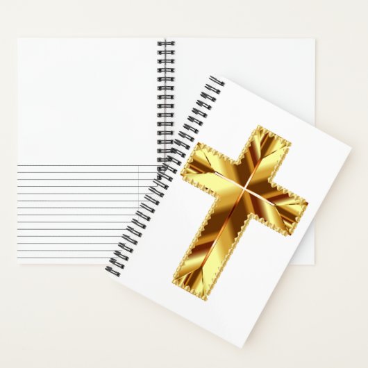 GOLDEN HOLY CROSS NOTIZBLOCK (Innen)