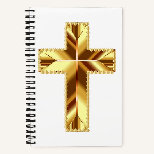 GOLDEN HOLY CROSS NOTIZBLOCK (Vorderseite)