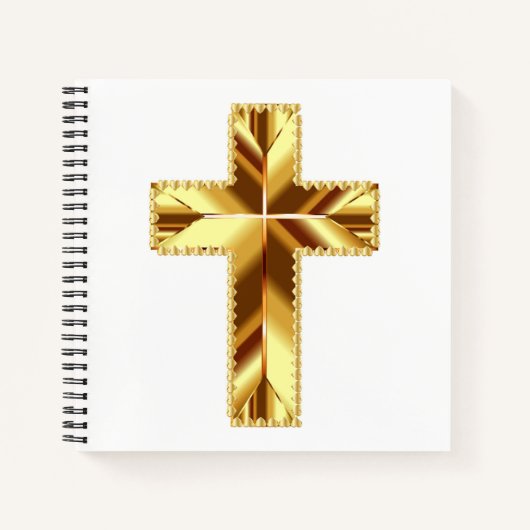 GOLDEN HOLY CROSS NOTIZBLOCK (Vorderseite)