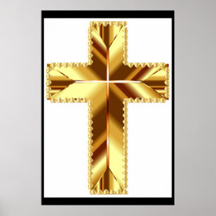 GOLDEN HOLY CROSS POSTER