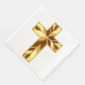 GOLDEN HOLY CROSS SERVIETTE (Ecke)