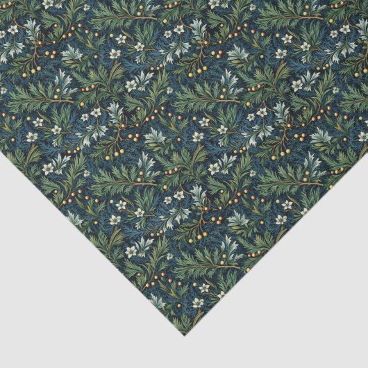 Golden Holy und Winter Foliage Seidenpapier (Ausschnitt)