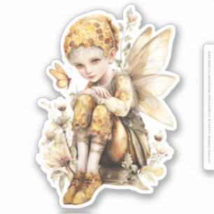 Golden Honey Fairy World – 3a Das Erwachen Aufkleber
