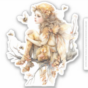 Golden Honey Fairy World – 3a Das Erwachen Aufkleber