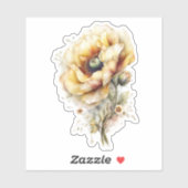 Golden Honey Fairy World – Flowers Aufkleber (Blatt)