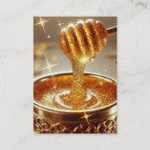Golden Honey | Psalm 19:9-11 KJV Kartenbox Visitenkarte (Vorderseite)