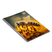 Golden Honeybee Notebook Notizblock (Rechte Seite)