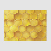 Golden Honeycomb Decoupage Seidenpapier (Vorderseite)