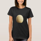Golden Honeycomb Ei Design T-Shirt (Vorderseite)