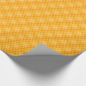 Golden Honeycomb Pattern Geschenkpapier (Ecke)