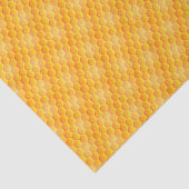 Golden Honeycomb Pattern Seidenpapier (Detail)