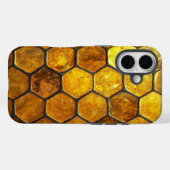 Golden Honeycomb Phone Case (Rückseite (Horizontal))