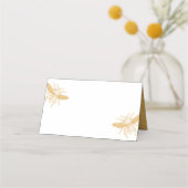 Golden Honeycomb und Bienen 2 Platzkarte (Vorderseite)
