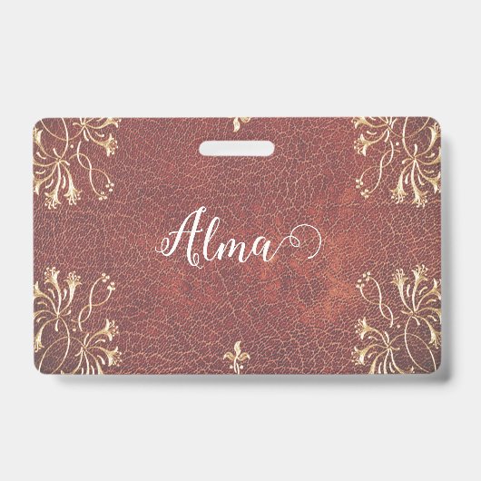 Golden Honeysuckles - personalisiert Ausweis (Vorderseite)