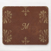 Golden Honeysucks in Lederlook Mousepad (Vorne)