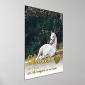 Golden Hoofprints auf unserer Horst-Gedenkstätte Foliendrucke (Ablage )