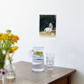 Golden Hoofprints auf unserer Horst-Gedenkstätte Foliendrucke (Ablage(Küche))