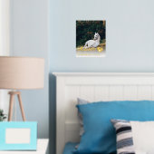 Golden Hoofprints auf unserer Horst-Gedenkstätte Foliendrucke (In Situ (Schlafzimmer))