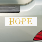 Golden Hope Text Autoaufkleber (Auf Auto)