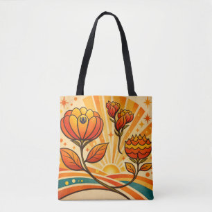 Golden Horizon Bloom Tasche