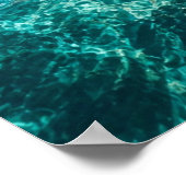 Golden Horizon Ozean Poster (Ecke)