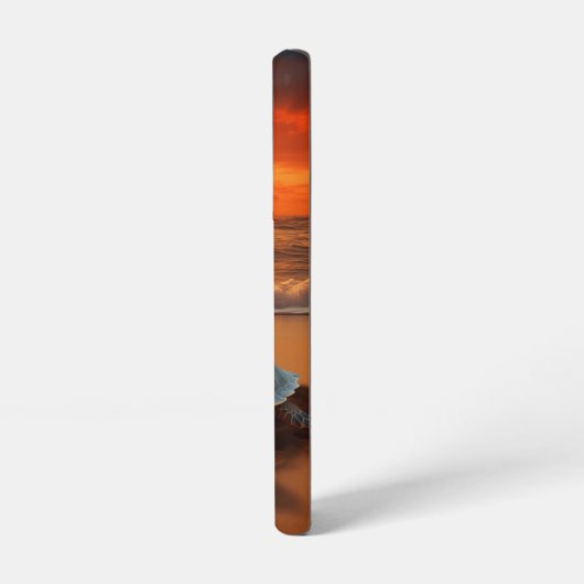 Golden Horizon Sea Turtle Samsung Galaxy Hülle (Linke Seite)