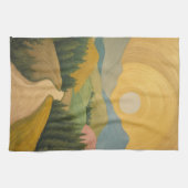 Golden Horizon Trail Geschirrtuch (Horizontal)